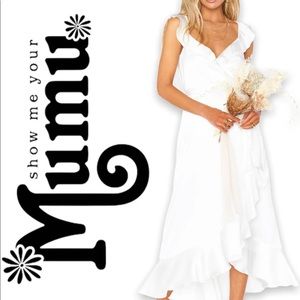 NWT Show Me Your Mumu Wedding Samantha Wrap